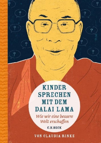 Buchcover und Innenansicht für das Buch: Kinder sprechen mit dem Dalai Lama