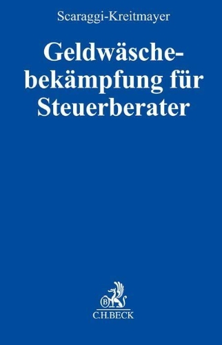 Buchcover und Innenansicht für das Buch: Geldwäschebekämpfung für Steuerberater