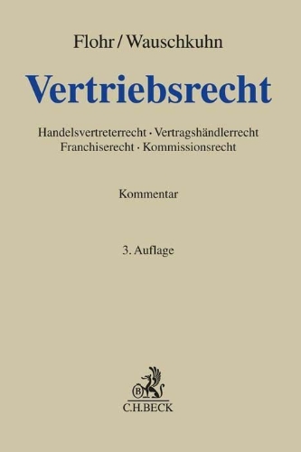 Buchcover und Innenansicht für das Buch: Vertriebsrecht