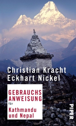 Buchcover und Innenansicht für das Buch: Gebrauchsanweisung für Kathmandu und Nepal