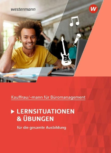 Buchcover und Innenansicht für das Buch: Kaufmann/Kauffrau für Büromanagement