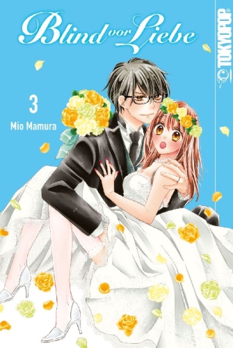 Buchcover und Innenansicht für das Buch: Blind vor Liebe 03