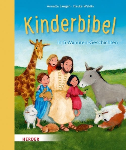 Buchcover und Innenansicht für das Buch: Kinderbibel