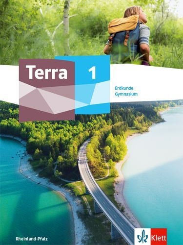 Buchcover und Innenansicht für das Buch: Terra Erdkunde 1.Schulbuch Klasse 5/6. Ausgabe Rheinland-Pfalz Gymnasium