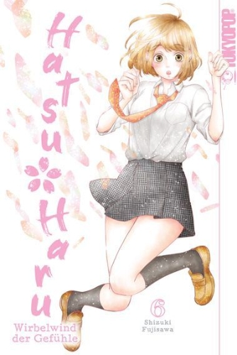 Buchcover und Innenansicht für das Buch: Hatsu Haru - Wirbelwind der Gefühle 06
