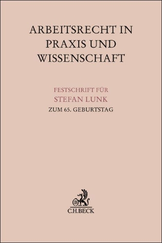 Buchcover und Innenansicht für das Buch: Arbeitsrecht in Praxis und Wissenschaft