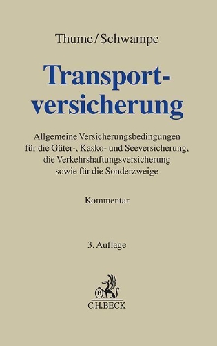 Buchcover und Innenansicht für das Buch: Transportversicherung