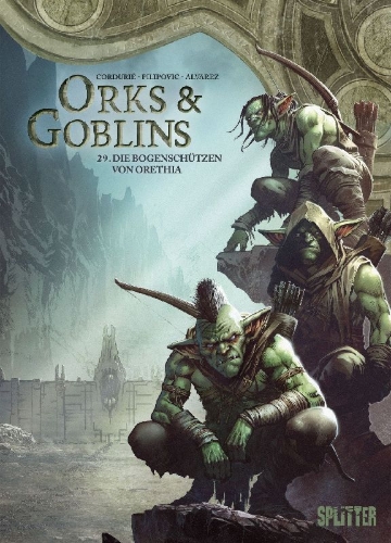 Buchcover und Innenansicht für das Buch: Orcs et Gobelins 29