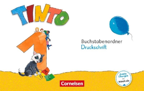 Buchcover und Innenansicht für das Buch: Tinto 1 1. Schuljahr - Buchstabenordner Druckschrift
