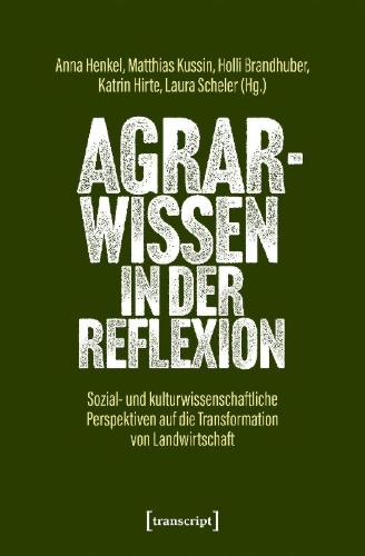 Buchcover und Innenansicht für das Buch: Agrarwissen in der Reflexion
