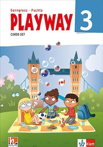Buchcover und Innenansicht für das Buch: Playway 3. Ab Klasse 3. Cards Set Klasse 3