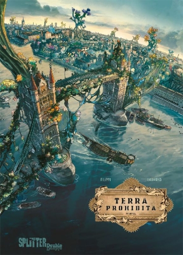 Buchcover und Innenansicht für das Buch: Terra Prohibita. Band 1