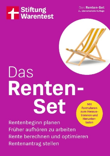 Buchcover und Innenansicht für das Buch: Das Renten-Set