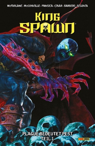 Buchcover und Innenansicht für das Buch: King Spawn (2021) #48-#51