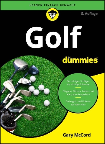 Buchcover und Innenansicht für das Buch: Golf für Dummies