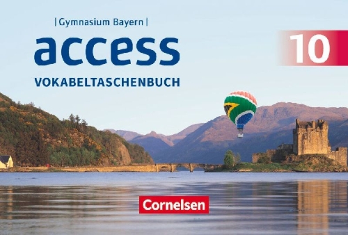 Buchcover und Innenansicht für das Buch: Access - Bayern 10. Jahrgangsstufe - Vokabeltaschenbuch
