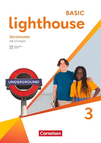 Buchcover und Innenansicht für das Buch: Lighthouse Band 3: 7. Schuljahr. Wordmaster - Mit Audios und Lösungen