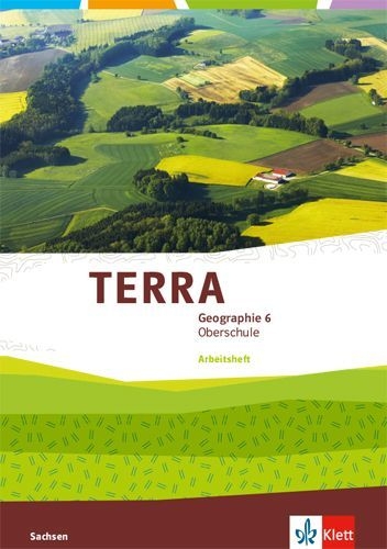 Buchcover und Innenansicht für das Buch: TERRA Geographie 6. Schülerarbeitsheft Klasse 6. Ausgabe Sachsen Oberschule