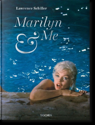 Buchcover und Innenansicht für das Buch: Lawrence Schiller. Marilyn & Me