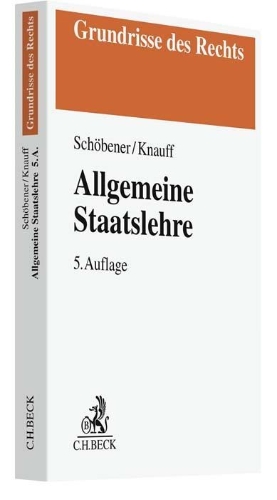 Buchcover und Innenansicht für das Buch: Allgemeine Staatslehre