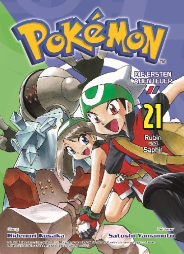 Buchcover und Innenansicht für das Buch: Pokémon - Die ersten Abenteuer