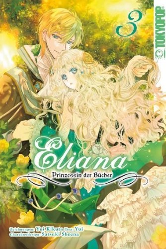 Buchcover und Innenansicht für das Buch: Eliana - Prinzessin der Bücher 03