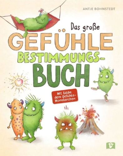 Buchcover und Innenansicht für das Buch: Das große Gefühle-Bestimmungsbuch