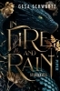 Buchcover und Innenansicht für das Buch: In Fire and Rain - Sturmkuss