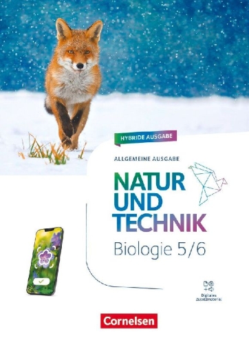 Buchcover und Innenansicht für das Buch: Natur und Technik 5./6. Schuljahr. Biologie - Ausgabe A - Schulbuch