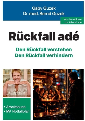Buchcover und Innenansicht für das Buch: Rückfall adé