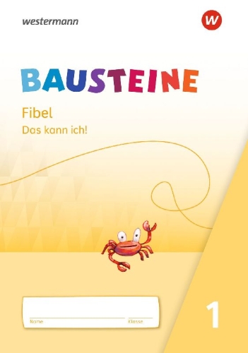 Buchcover und Innenansicht für das Buch: BAUSTEINE Fibel. Diagnoseheft - Ausgabe 2021