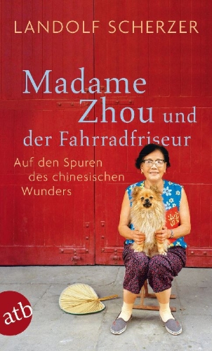 Buchcover und Innenansicht für das Buch: Madame Zhou und der Fahrradfriseur