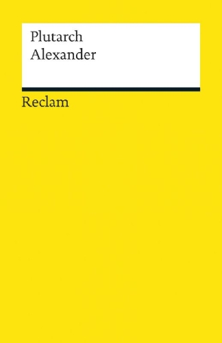 Buchcover und Innenansicht für das Buch: Alexander