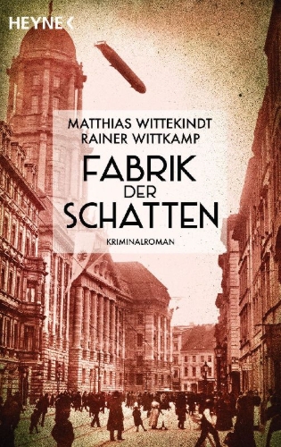 Buchcover und Innenansicht für das Buch: Fabrik der Schatten