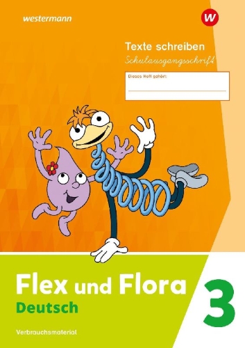 Buchcover und Innenansicht für das Buch: Flex und Flora - Ausgabe 2021