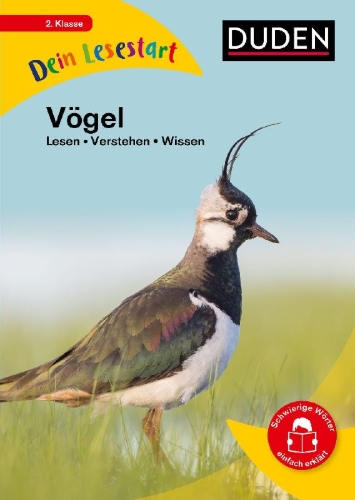 Buchcover und Innenansicht für das Buch: Dein Lesestart - Vögel