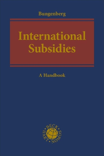 Buchcover und Innenansicht für das Buch: International Subsidies