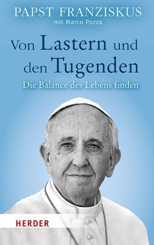 Buchcover und Innenansicht für das Buch: Von Lastern und den Tugenden
