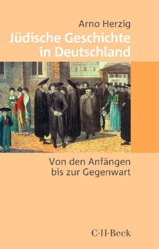 Buchcover und Innenansicht für das Buch: Jüdische Geschichte in Deutschland