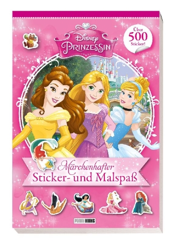 Buchcover und Innenansicht für das Buch: Disney Princesses Super Stickers