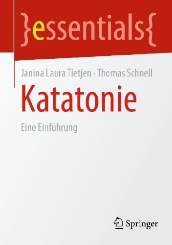 Buchcover und Innenansicht für das Buch: Katatonie