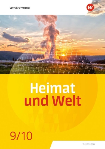 Buchcover und Innenansicht für das Buch: Heimat und Welt 9 / 10. Schulbuch. Thüringen