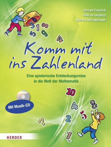 Buchcover und Innenansicht für das Buch: Komm mit ins Zahlenland