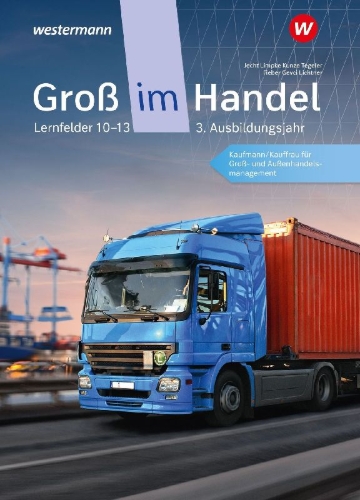 Buchcover und Innenansicht für das Buch: Groß im Handel - KMK-Ausgabe