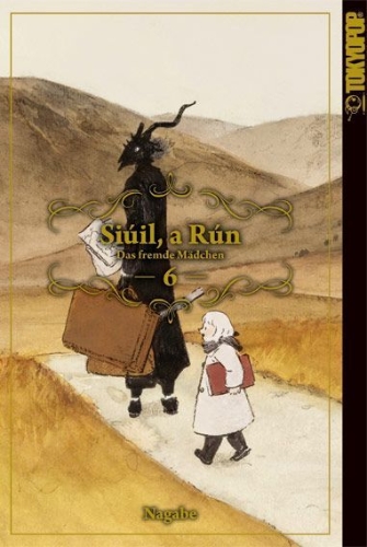 Buchcover und Innenansicht für das Buch: Siúil, a Rún - Das fremde Mädchen 06
