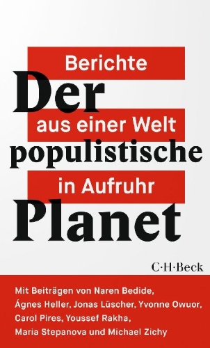 Buchcover und Innenansicht für das Buch: Der populistische Planet