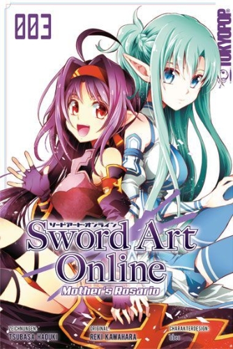 Buchcover und Innenansicht für das Buch: Sword Art Online - Mother's Rosario 03