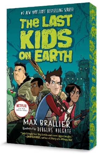 Buchcover und Innenansicht für das Buch: The Last Kids on Earth