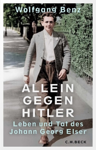 Buchcover und Innenansicht für das Buch: Allein gegen Hitler