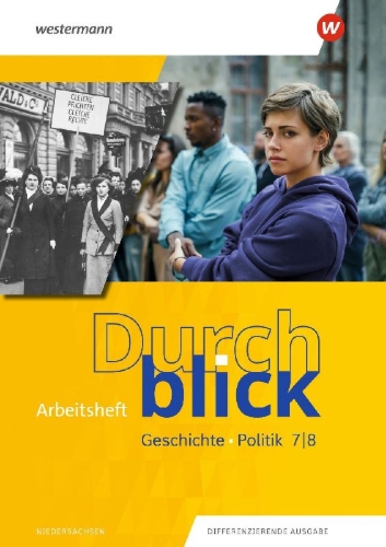 Buchcover und Innenansicht für das Buch: Durchblick Geschichte und Politik - Ausgabe 2022